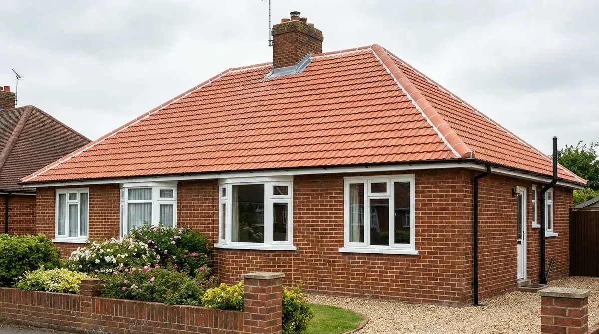 Professional roofing work on a Cambridgeshire property